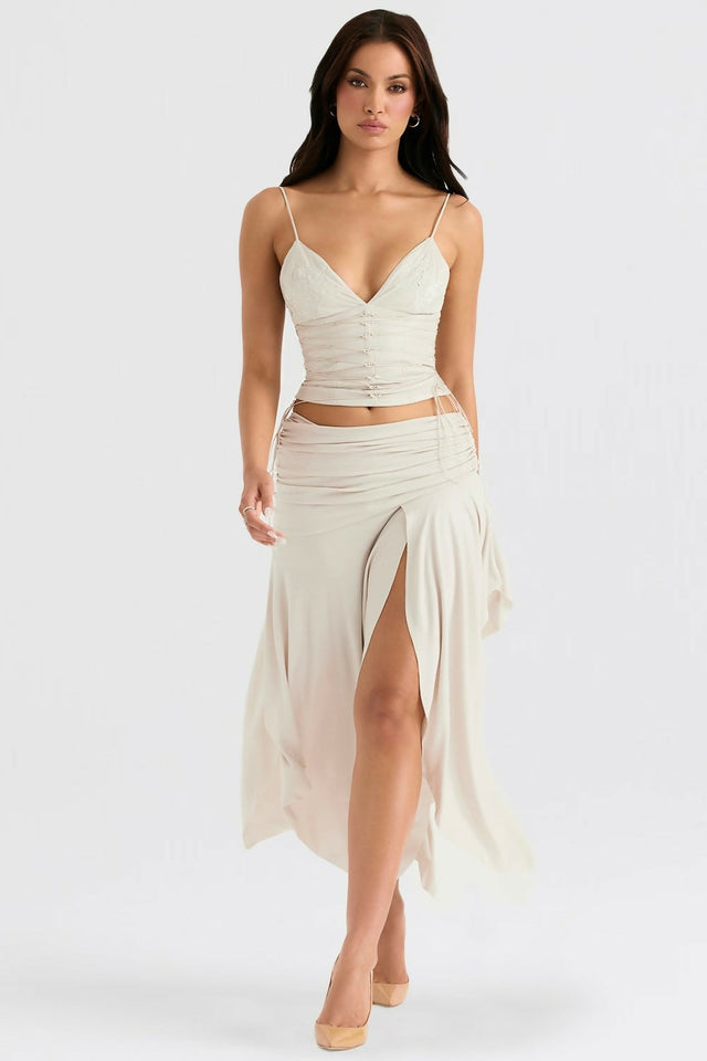 House of CB Antonella Kaira Set - 8 / White - Outfit Sets