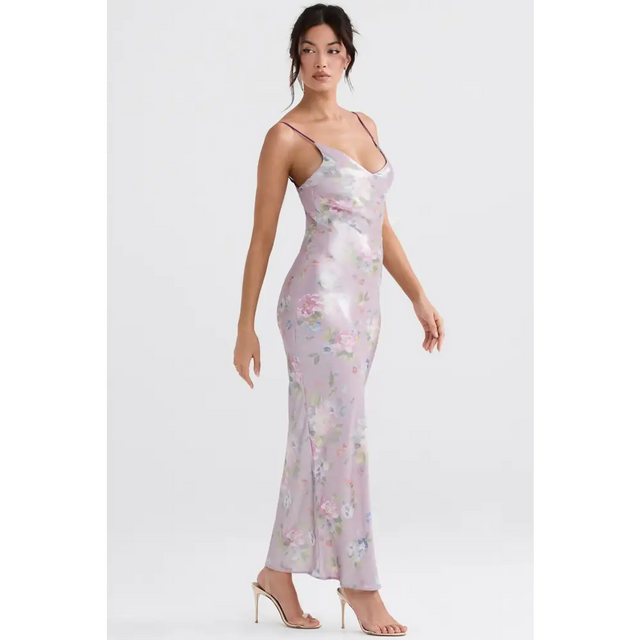 House of CB Aria Floral Maxi Dress - 6 / Multi - Dresses