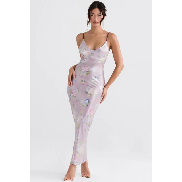 House of CB Aria Floral Maxi Dress - 6 / Multi - Dresses