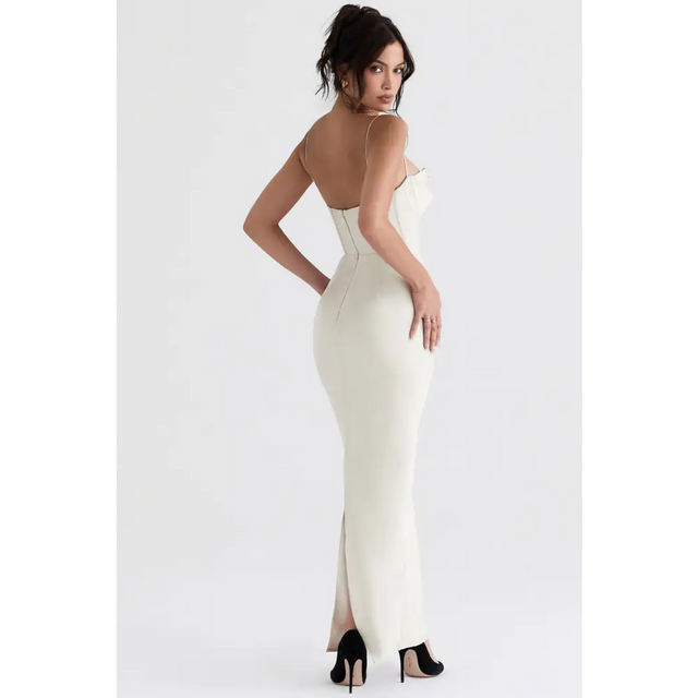 House of CB Charmaine Ivory - 8 / White - Dresses
