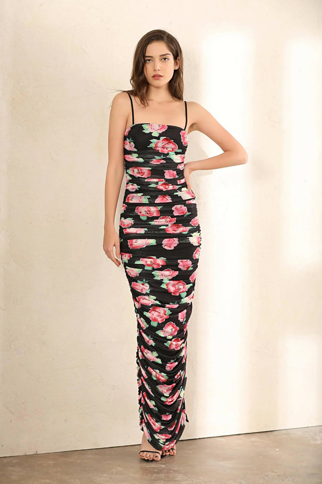 House of CB Fornarina Floral Dress - 12 / Floral - Dresses
