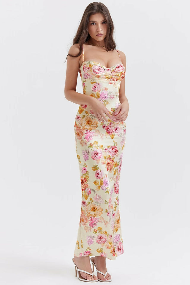 House of CB Josefina Midi/Maxi Dress - 8 / Floral - Dresses