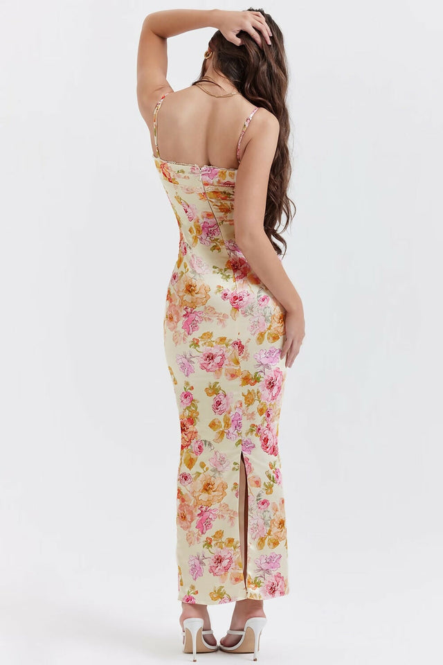 House of CB Josefina Midi/Maxi Dress - 8 / Floral - Dresses