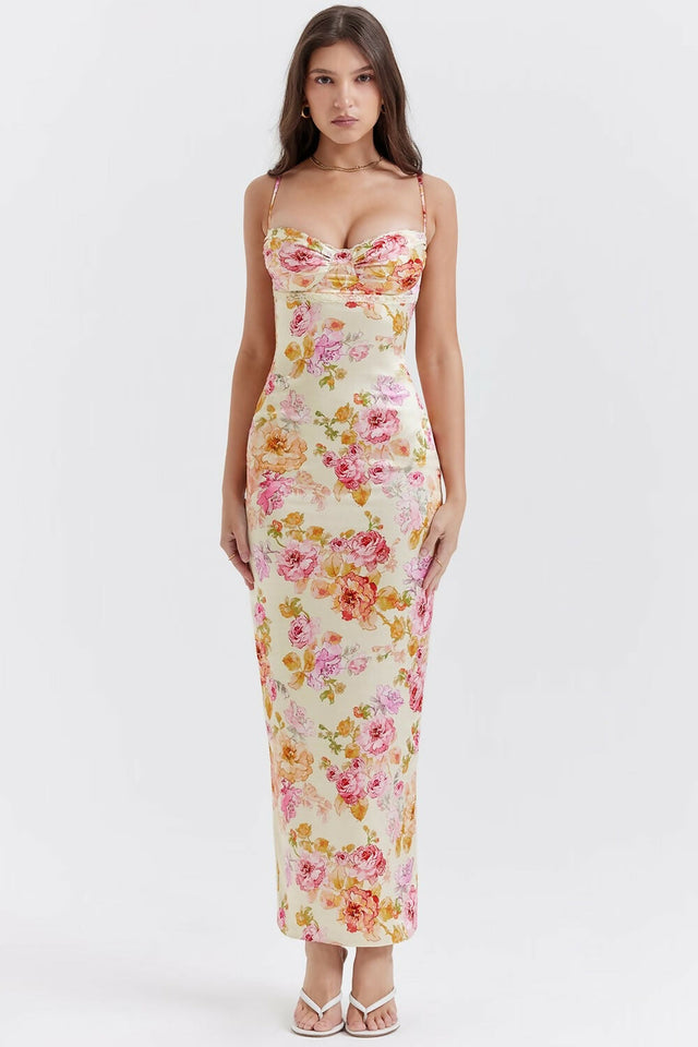House of CB Josefina Midi/Maxi Dress - 8 / Floral - Dresses