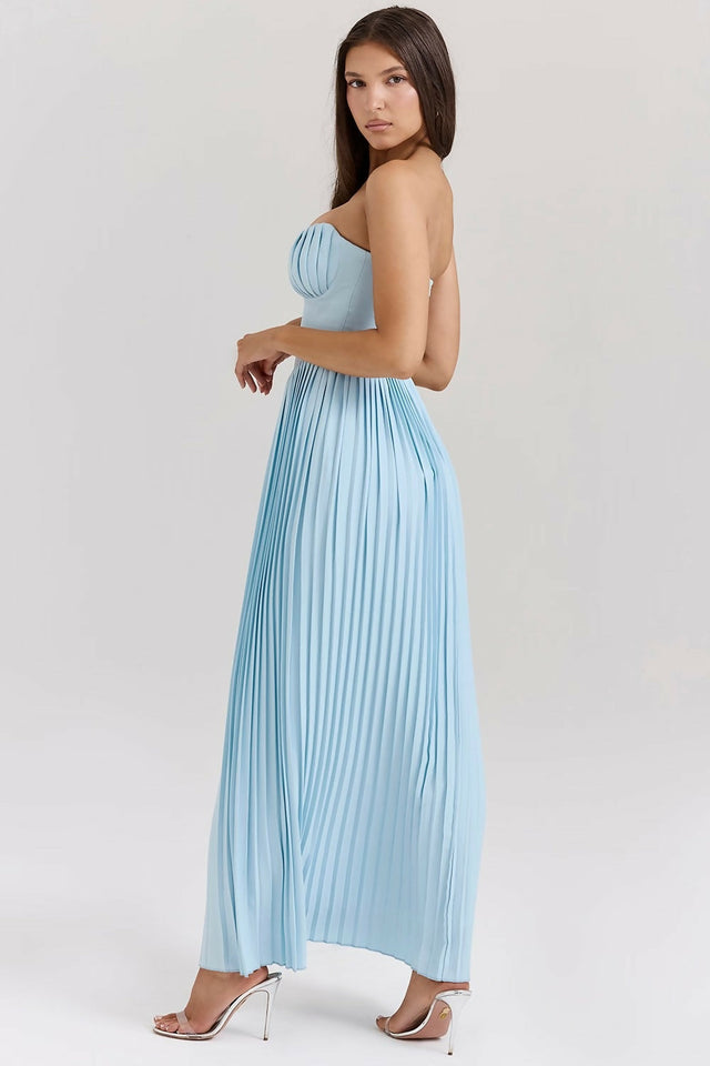 House of CB Marcella Gown Ocean Blue - 8 / Blue - Dresses