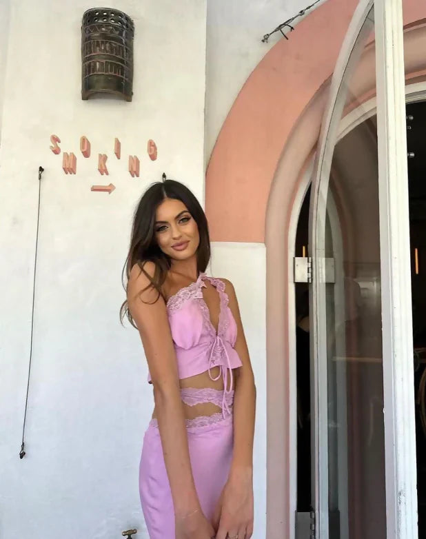 House of CB Mathilda - 10 / Pink - Outfit Sets