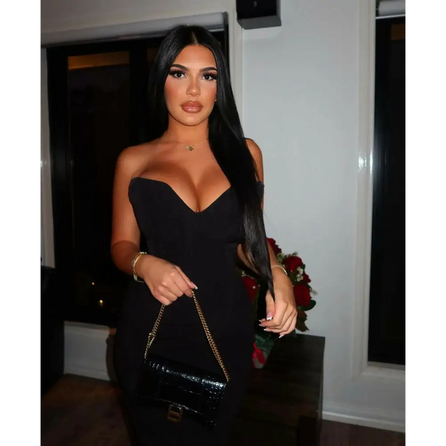 House of CB ‘Sabine’ Maxi - S / Black - Dresses