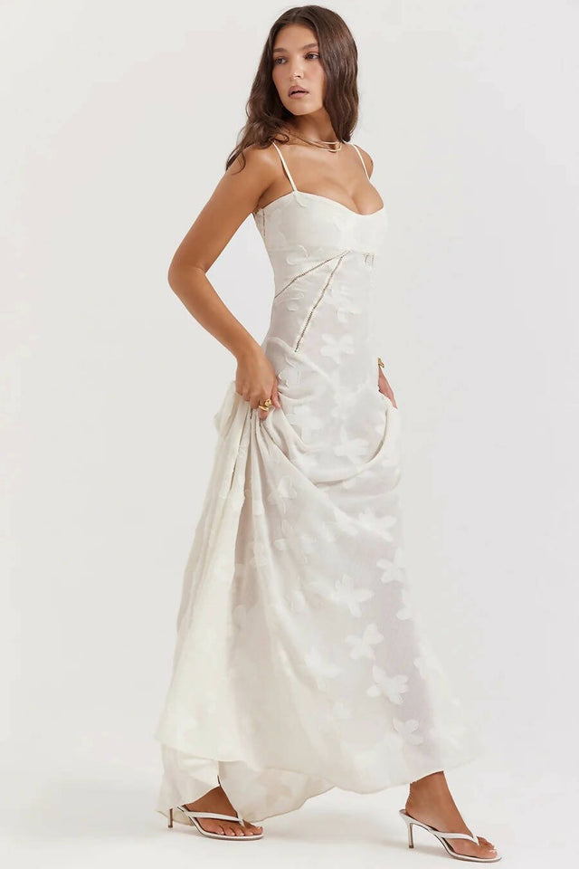 House of CB - House of CB Seren Dress in Vintage Cream