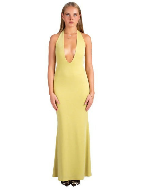 I Am Delilah Joselyn Maxi Dress - 8 / Yellow - Dresses