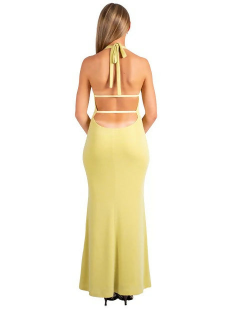 I Am Delilah Joselyn Maxi Dress - 8 / Yellow - Dresses