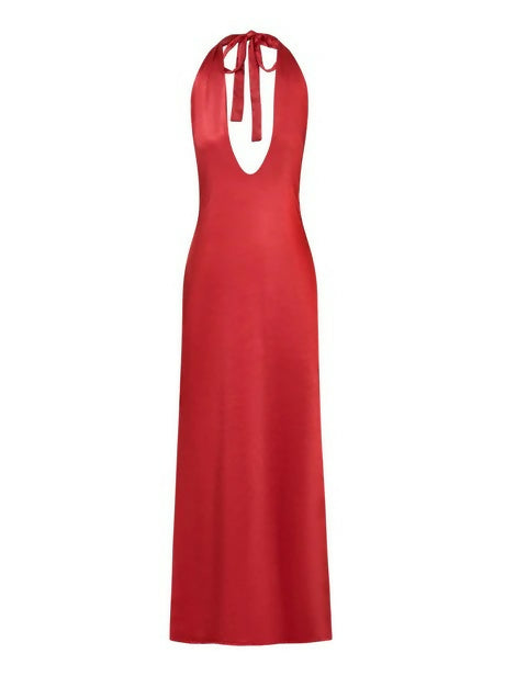 I am Delilah Margot Maxi Dress - 8 / Red - Dresses
