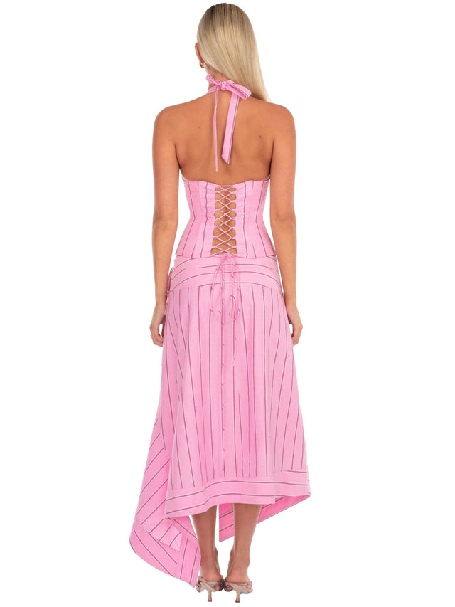 I am Delilah SABRINA Corset + Wrap Skirt in SANGRIA - Outfit Sets