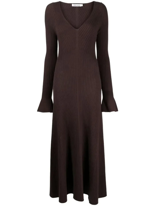 Anna Quan Larissa Dress Chocolate