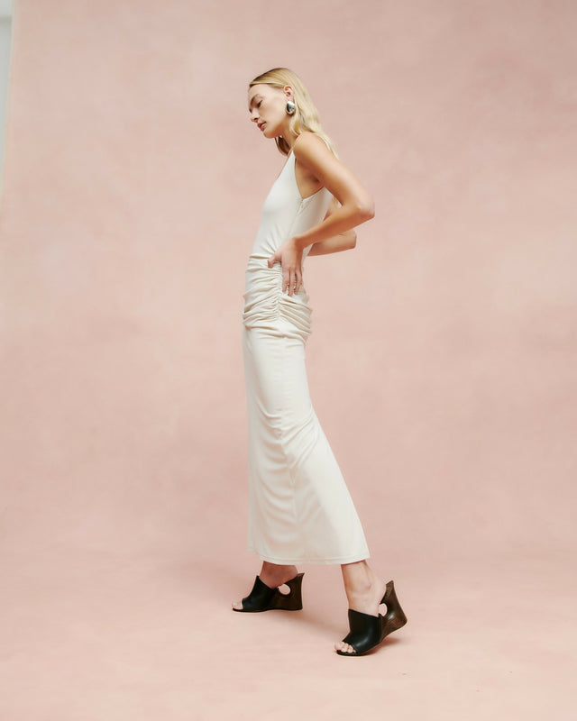 Anna Quan Shelley Maxi Dress in Dove