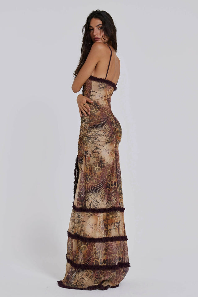 Jaded London Fatale Maxi Sunrose - Dresses