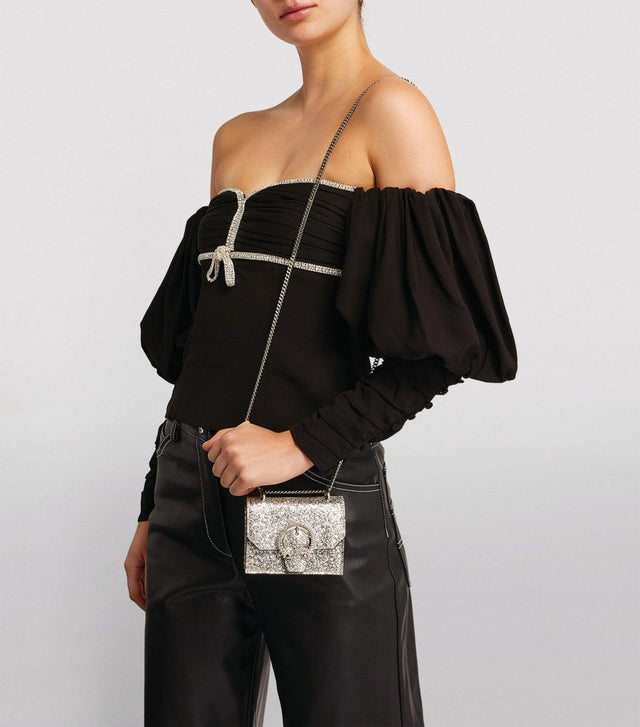 Mini Glitter Paris Cross-Body Bag - Passion For Fashion