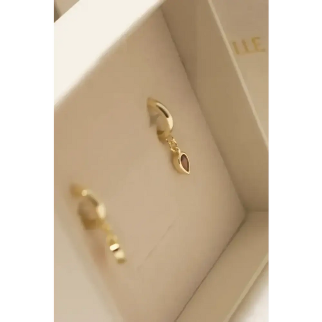 Junie + Belle Bonnie Huggies - Gold - Gold - Earrings