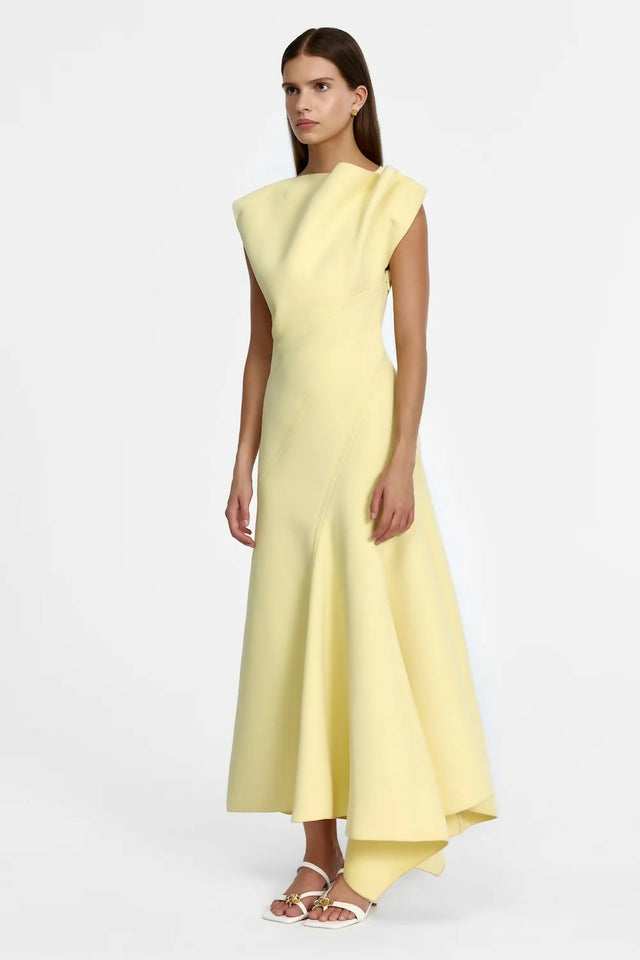 Acler Filton Dress - Yellow