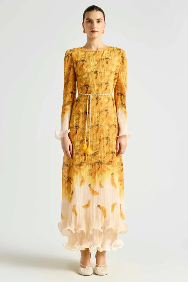 Antipodean Bathers Fluted Maxi Dress