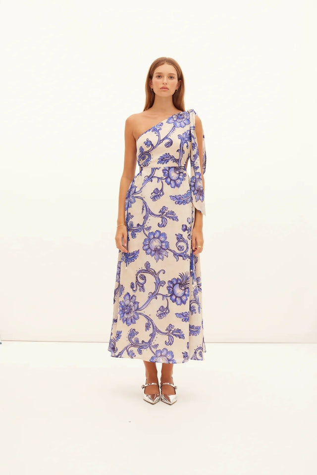 Kate Ford Bartley Tie Cut Gown - Dresses