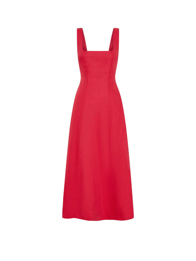 Kivari Elise Midi - 12 / Red - Dresses