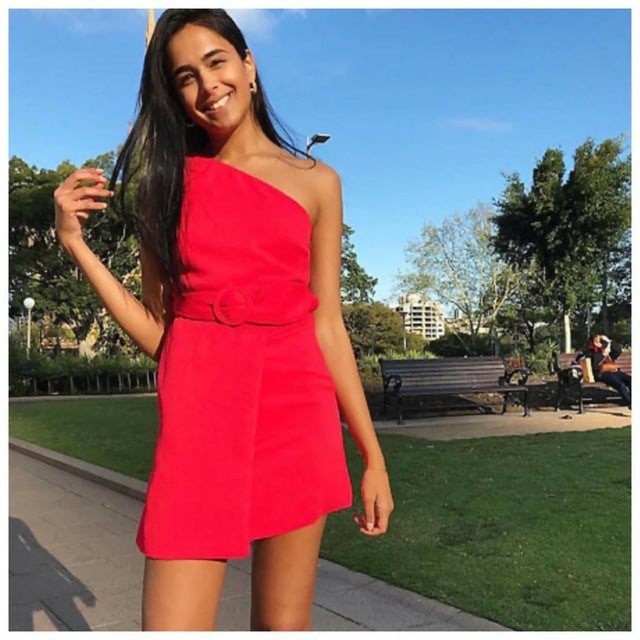 Kookai Gigi Dress Tomato - Dresses