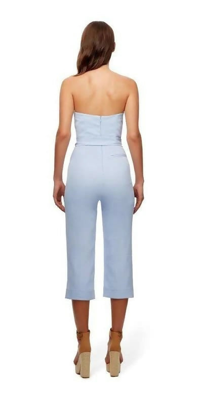 Kookai Oyster Jumpsuit Blue - 10 / Blue - Jumpsuit