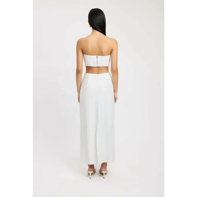Kookai Siena Sequin Maxi Set - 10 / White - Outfit Sets