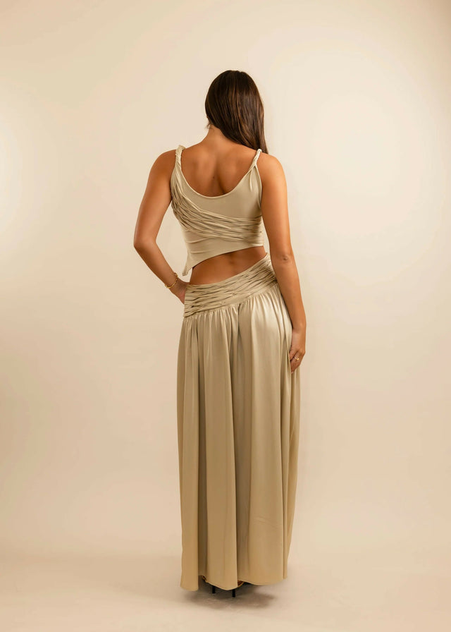 Koster Kulture Calypso Skirt & Top Gold - Outfit Sets