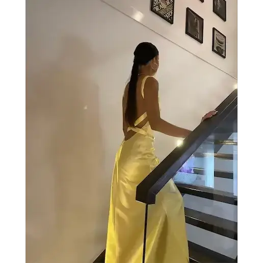 LA Designer Hire How to Lose A Guy in 10 Days Dress - 6 / Yellow - Dresses