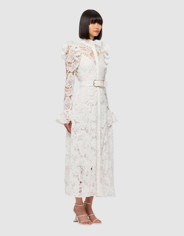 LeoLinAliyahDressWhiteSideView