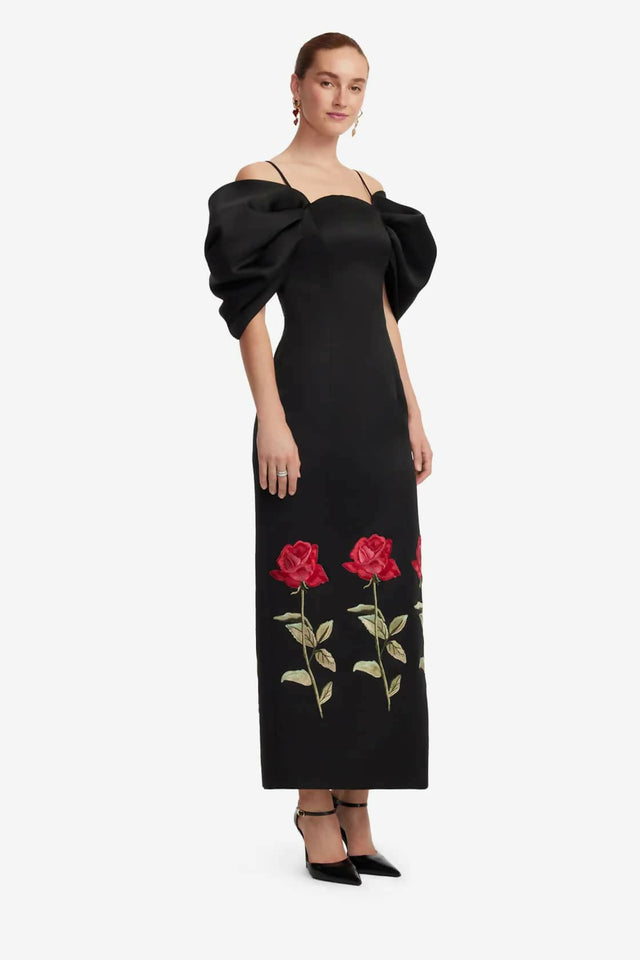 Arabella Embriodered Maxi - Maxi Dress