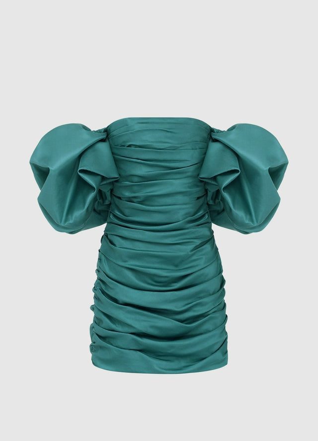 BrendaPuffySleeveMiniDress-Teal-LLPF23175-3-R