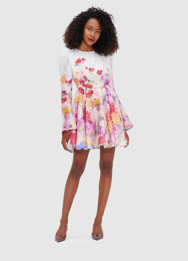 Leo Lin Jordyn Mini Dress in Fleur Size 10 - Dresses