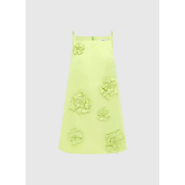 LLPF25010_LeiaPetalMiniDress-Chartreuse_919f1fa9-5737-4461-b70e-76cc447702d8