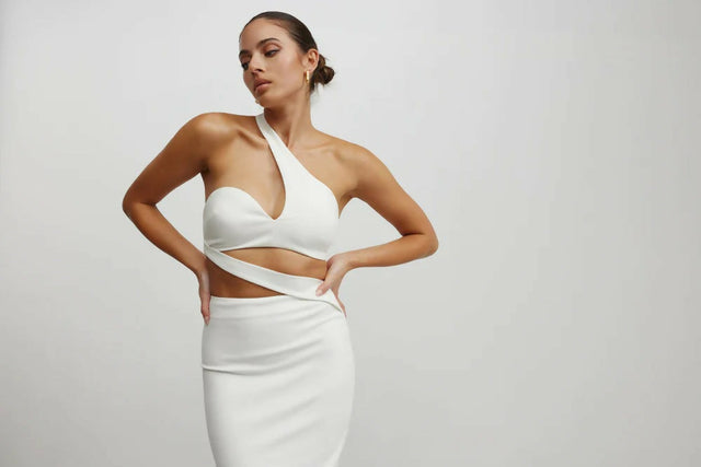 Lexi Adrienne Dress - White - 6 / White - Dresses
