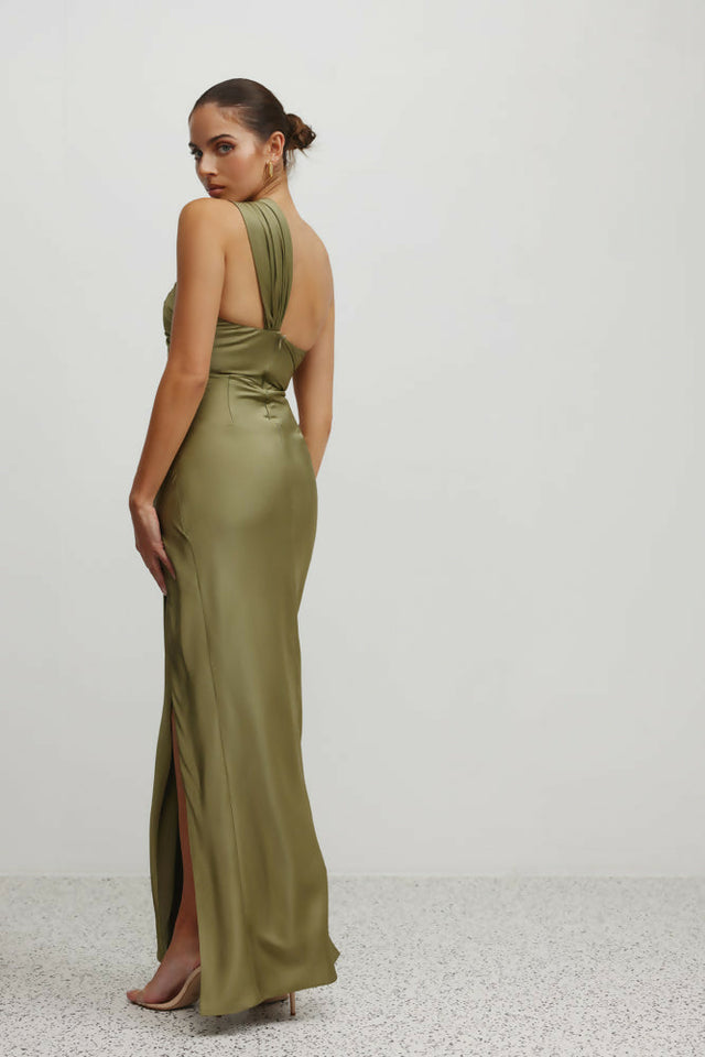 Lexi Josefina Dress | Moss - 10 / Moss - Dresses