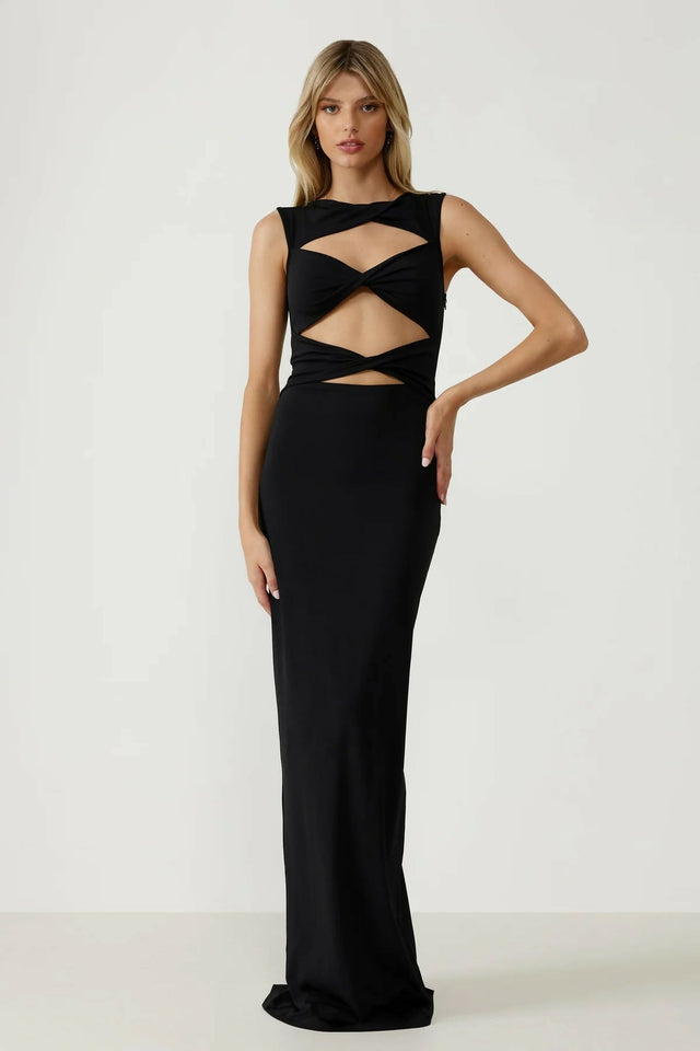 2751B-Lara-AnkleLength-Black-Front-1