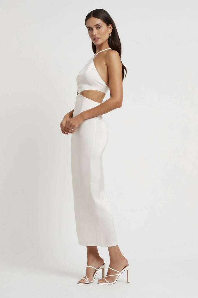 Lexi Martinez Dress | Oyster - 6 / White - Dresses