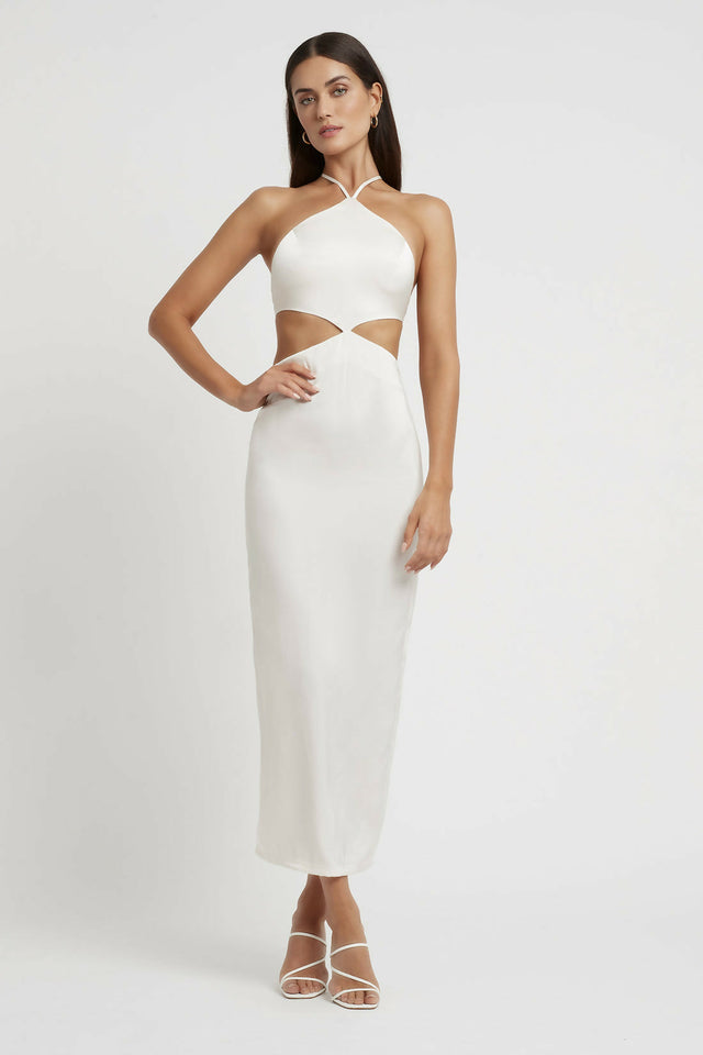 Lexi Martinez Dress | Oyster - 6 / White - Dresses