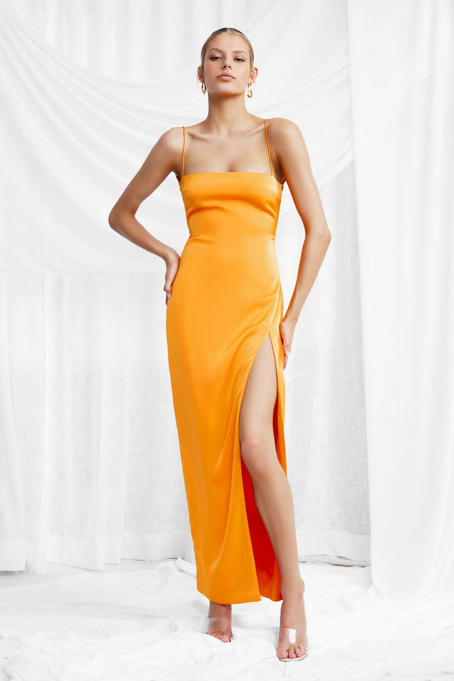 Lexi Orlando Dress | Mango - 12 / Orange - Dresses