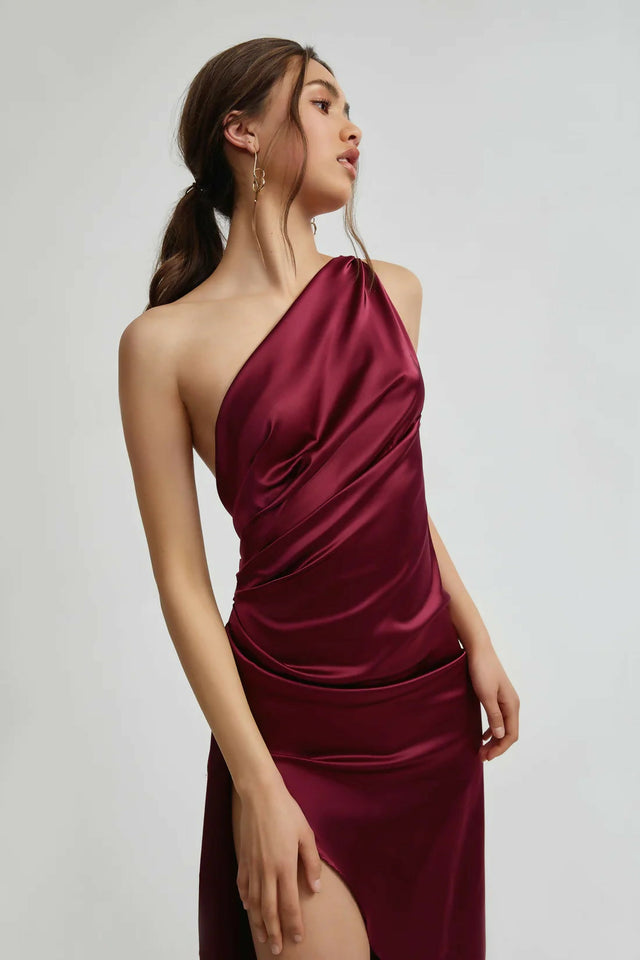 Lexi Samira Dress - Burgundy - 8 / Burgundy - Dresses