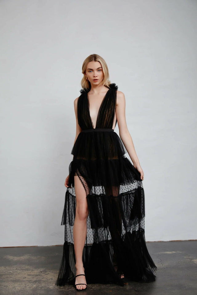 Lexi Zendaya Dress Black Size 8 10 12 & 14 - Dresses