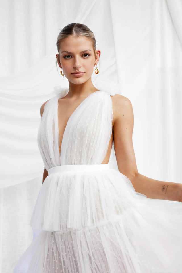 Lexi Zendaya Dress White Size 8 10 12 & 14 - Dresses