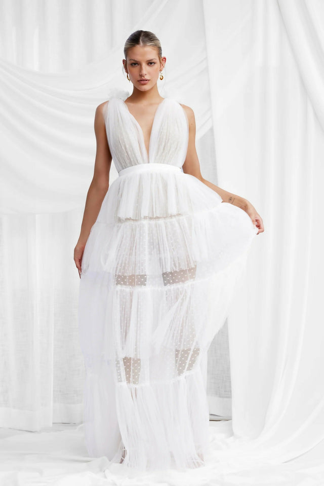 Lexi Zendaya Dress White Size 8 10 12 & 14 - Dresses