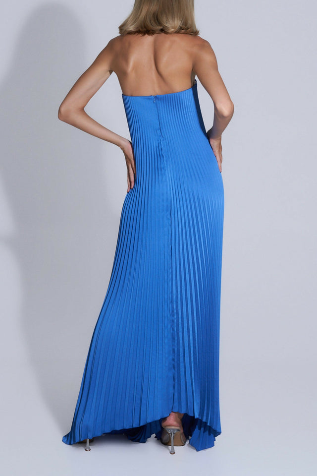 L’idee Black Tie Gown Marino - 10 / Blue - Dresses