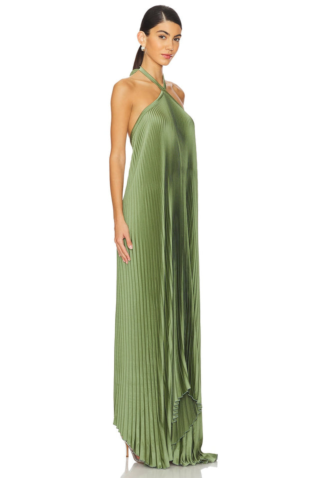 L’idee Deesse Gown - Moss - Dresses