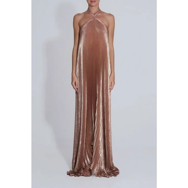 L’idee Deesse Gown - Rose Quartz Shimmer - 10 / Pink - Dresses