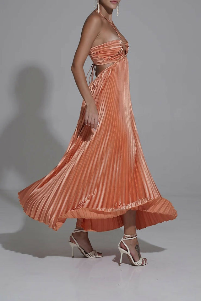 L’idee Jardin Gown - Valencia - 8 / Orange - Dresses