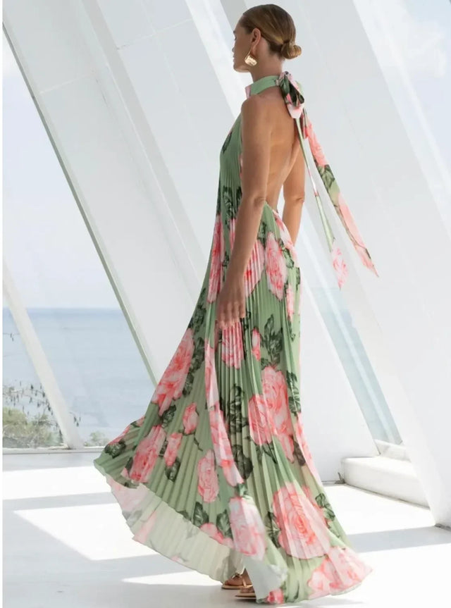 L’idee Olympia Gown Fleur Rose - 8 / Multi - Dresses